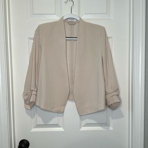 NWT Babaton Power Blazer in Beige - sz 8